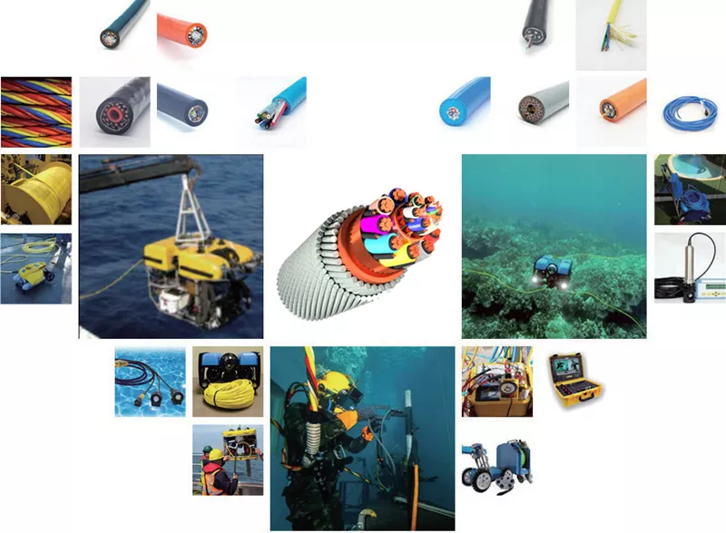 Wasserdichtes, halogenfreies Schwimmbadschwimmkabel für Flammschutz 5