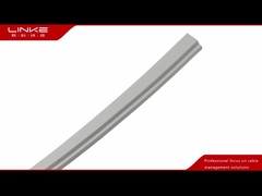 Halbleiter-Flexible Gummi-Flach 2-Kern-Stromdrahtkabel mit eingelagertem Kupfer LK-S22