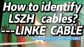So identifizieren Sie LSZH-Kabel – LINKE-KABEL