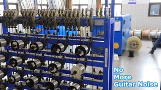 Geräuscharmes Gitarrenkabel 10FT 30FT schwarz geflochten