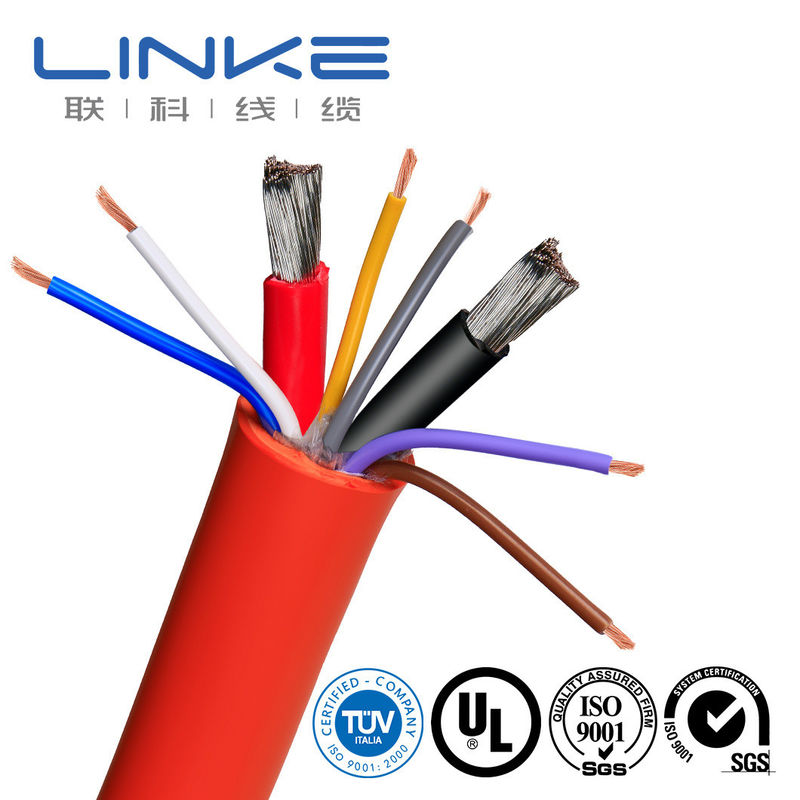 Anpassung 16 AWG 1 Paar Solides Kabel für neue Energie mit PVC-Folienschild und PVC-Jackett EV-Ladekabel