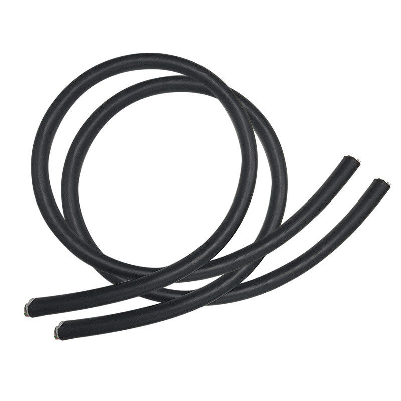 Schwarz Typ2 bis Typ2 EV Ladekabel 32A 11kw 3 Phase mit Silikon Jacket