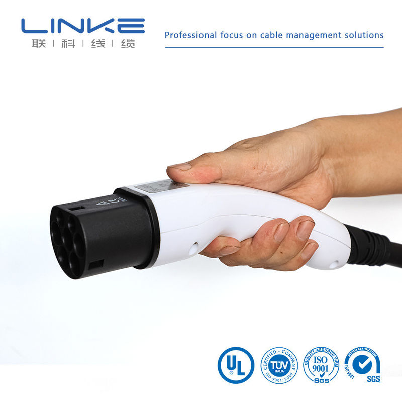 32A 7kw 16A EV-Ladekabel Elektrofahrzeug-Ladekabel mit TPE-Jackett und anpassbarer Länge