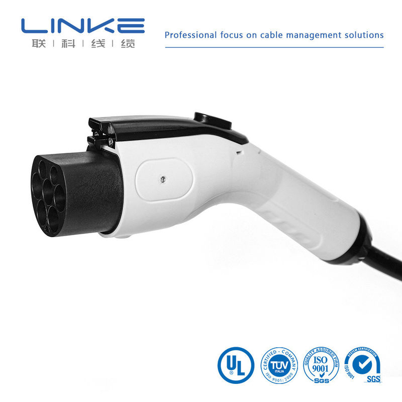 32A 7kw 16A EV-Ladekabel Elektrofahrzeug-Ladekabel mit TPE-Jackett und anpassbarer Länge