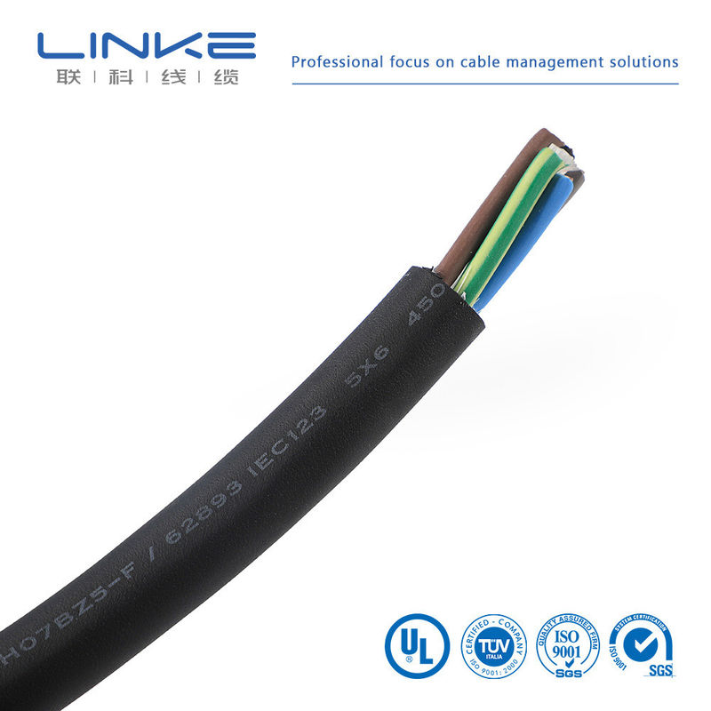 Anpassung XLPE3 Core 6 sup2 Ladekabel zum Aufladen von Ladestapeln Draht im Untergrund EV Ladekabel