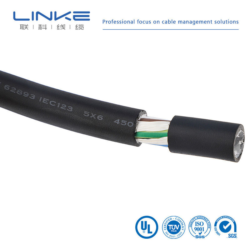 Anpassung XLPE3 Core 6 sup2 Ladekabel zum Aufladen von Ladestapeln Draht im Untergrund EV Ladekabel