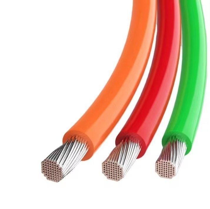 Hochspannungs-Energie-Silicone-Gummi-Kabel UL3858 Einzelkern Isolierter Flammschutzmittel
