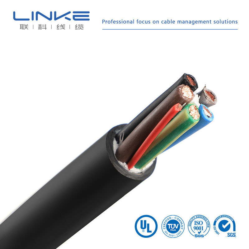 angepasste farbige oder kodierte Kern-dauerhafte Aufzugskabel mit geballtem Kupferleiter für industrielle Anwendungen