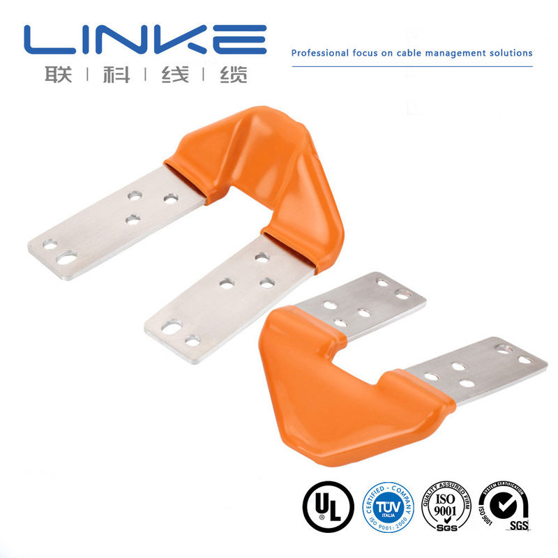 Isolierte angepasste, flexible Busstange, flache Kupferbusstange für Batterien mit 1200A Kapazität