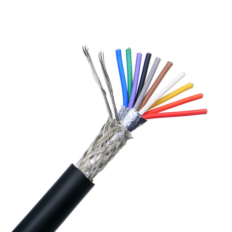 Runddrahtes Aufzugskabel mit eingelagertem Kupferleiter und PVC-Dämmung für verschiedene Aufzüge