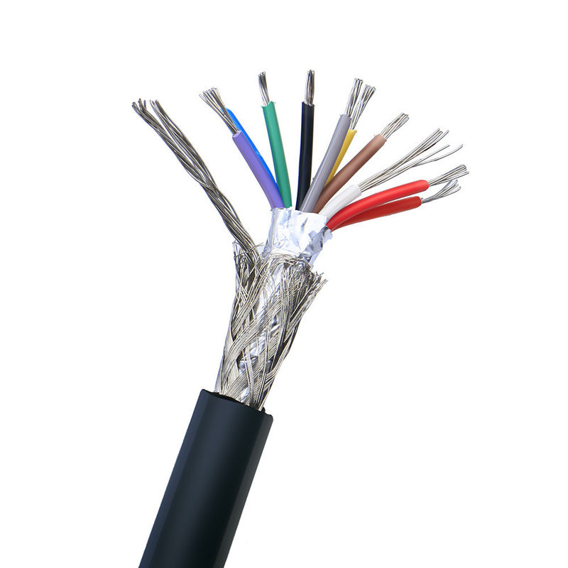 Runddrahtes Aufzugskabel mit eingelagertem Kupferleiter und PVC-Dämmung für verschiedene Aufzüge