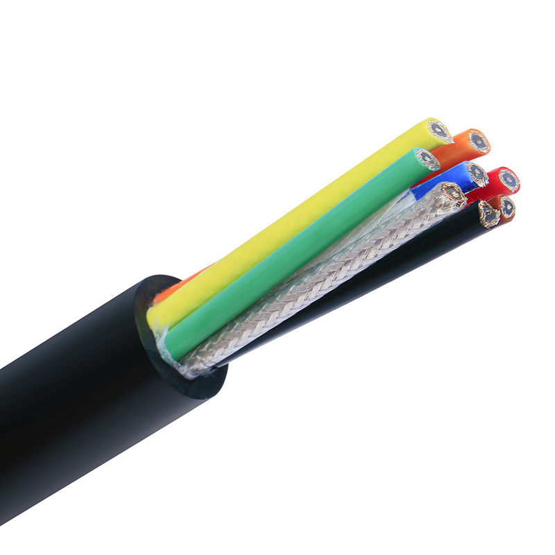 Aufzugsstromkabel PVC Isoliertes Mehrkern-Laufkabel Schirm-Aufzugskabel