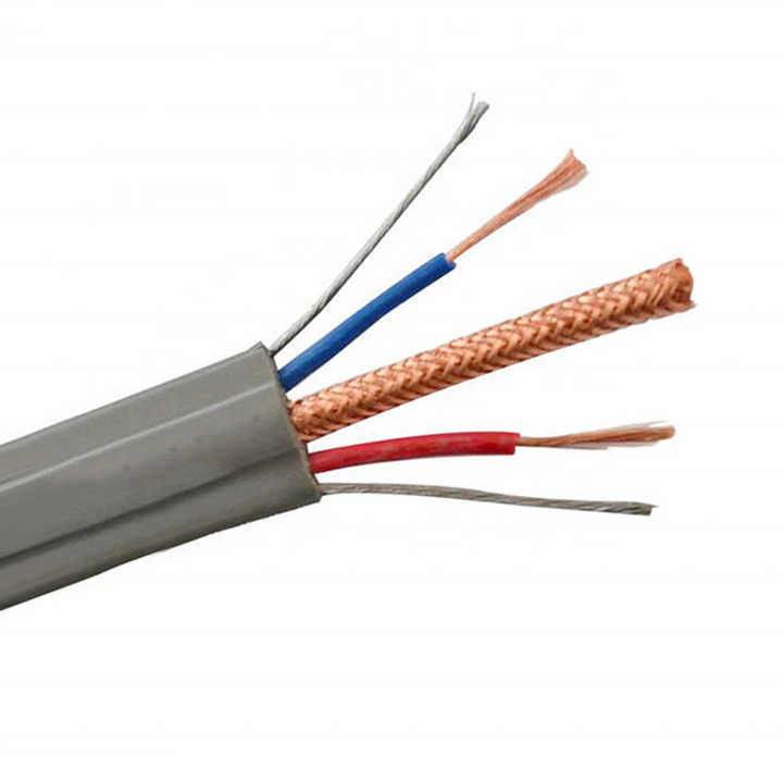 Flexibles PVC-Rundkabel für elektrische Aufzüge mit Strickwerk UV-beständiges Krankabel