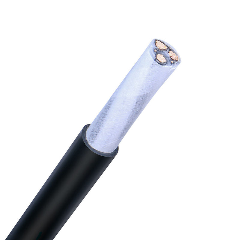 Schwarze PVC-Schiene Koaxikabel Serie RG6 / Rg58 / Rg11 / Rg59 für Videoüberwachung