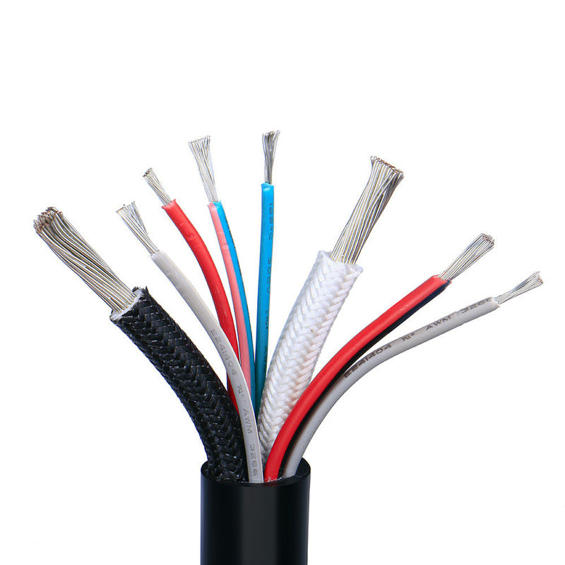 Schwarze PVC-Schiene Koaxikabel Serie RG6 / Rg58 / Rg11 / Rg59 für Videoüberwachung