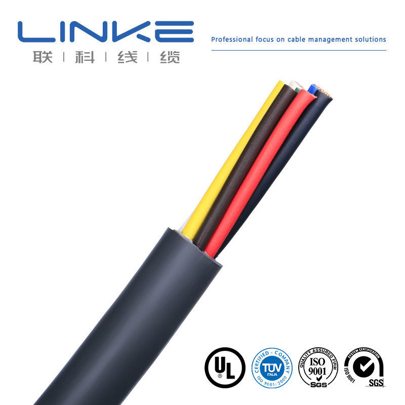 Kupferleiter Hohe Weichheit Niedrigspannungsdraht für Automobile PVC Isoliertes geballtes Kabel Flexibles Kabel