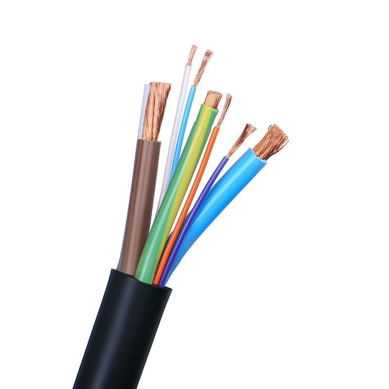 RS PRO 3 Kern x 0,75 m2 ((Klasse 5 PCW), PVC-isoliert, mit PVC-Hülle, 300/300V, H03VV-F.