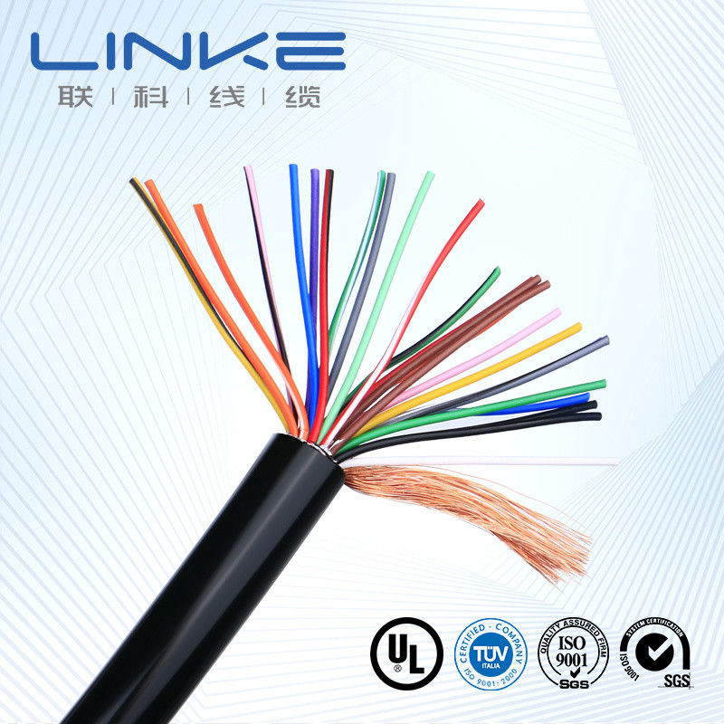 TPU-verhülltes Kupferleiter-Steuerkabel für die industrielle Stromübertragung mit breitem Temperaturbereich