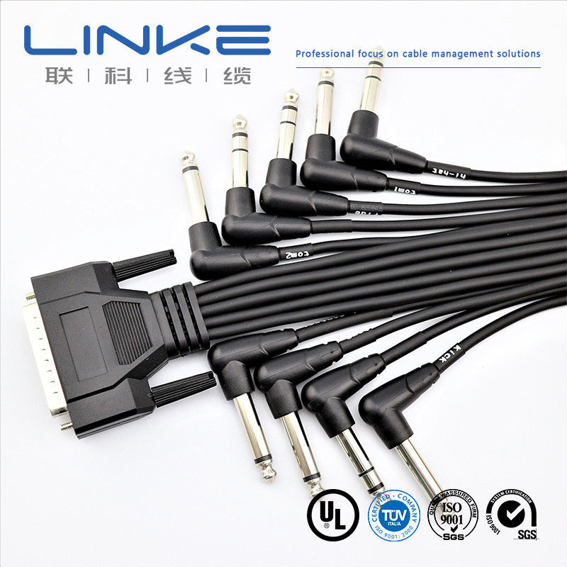 angepasstes XLR-Kabel mit hoher Klangqualität und barem Kupferdraht für professionelle Audioanwendungen