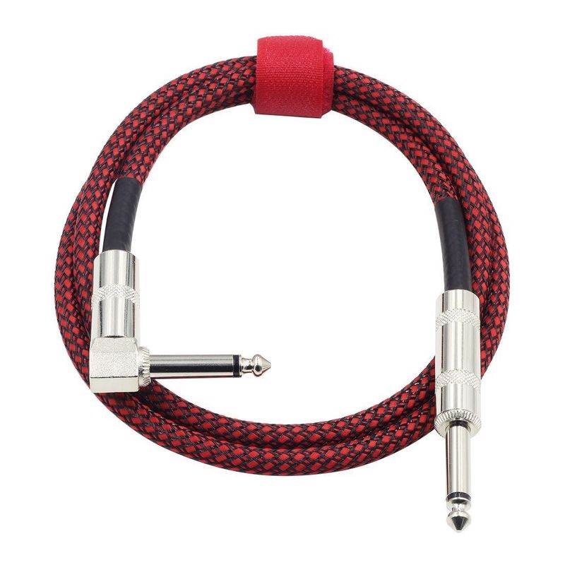 10ft Elektroinstrument Audio Kabel 3m Jack zu Jack Custom Connector 6,35mm Option