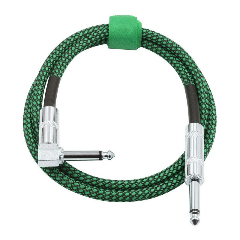 10ft Elektroinstrument Audio Kabel 3m Jack zu Jack Custom Connector 6,35mm Option