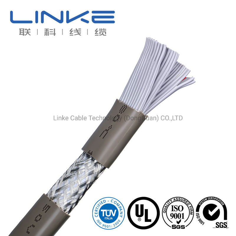 Spit Flat UL elektrische Draht mit PVC Rohr Verband Materialien und 50 Kern 28AWG