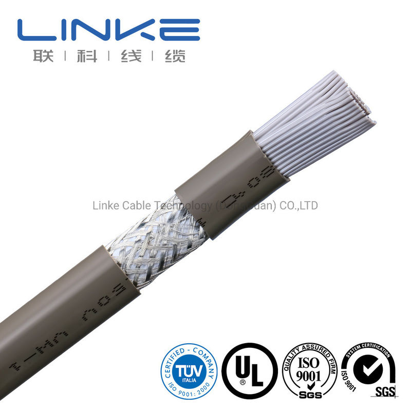Spit Flat UL elektrische Draht mit PVC Rohr Verband Materialien und 50 Kern 28AWG