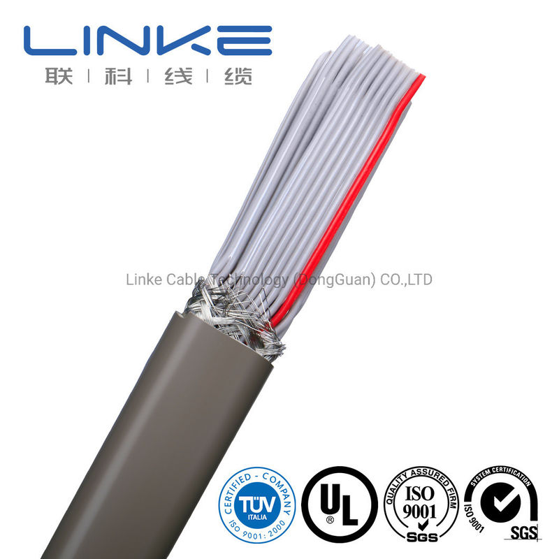 Spit Flat UL elektrische Draht mit PVC Rohr Verband Materialien und 50 Kern 28AWG