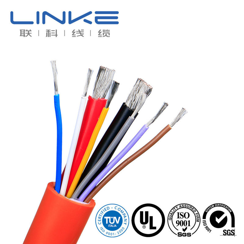 10-30AWG Hochtemperatur-PVC-isolierter UL1015-Gerätekabel für Kupfer- / Zinnkopferleiter