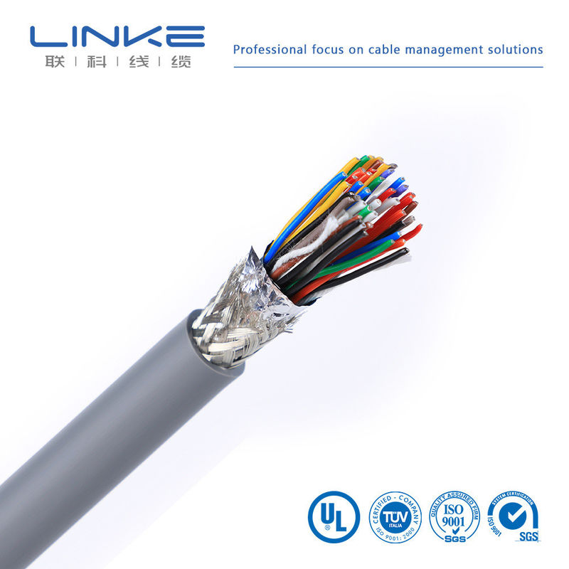 UL2464 Multi-Core-Stromkabel mit 22 AWG-Tinned Copper-Leiter und PVC-Jacket