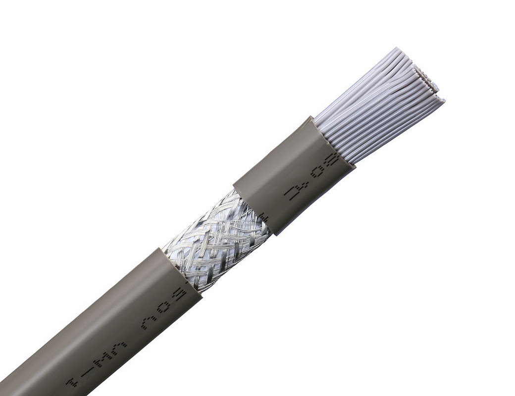 Elektroflexibles, PVC-isoliertes Flachkabel mit geballtem Kupferelektrogerät UL-zertifiziertes Draht Niederspannungsflachkabel