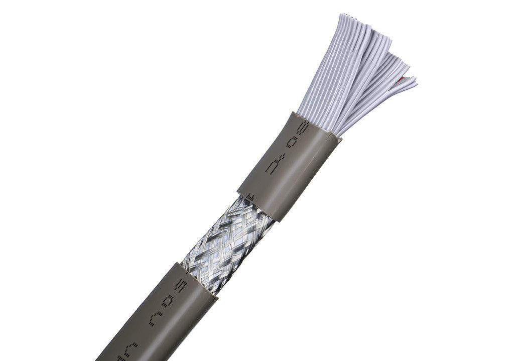 Elektroflexibles, PVC-isoliertes Flachkabel mit geballtem Kupferelektrogerät UL-zertifiziertes Draht Niederspannungsflachkabel
