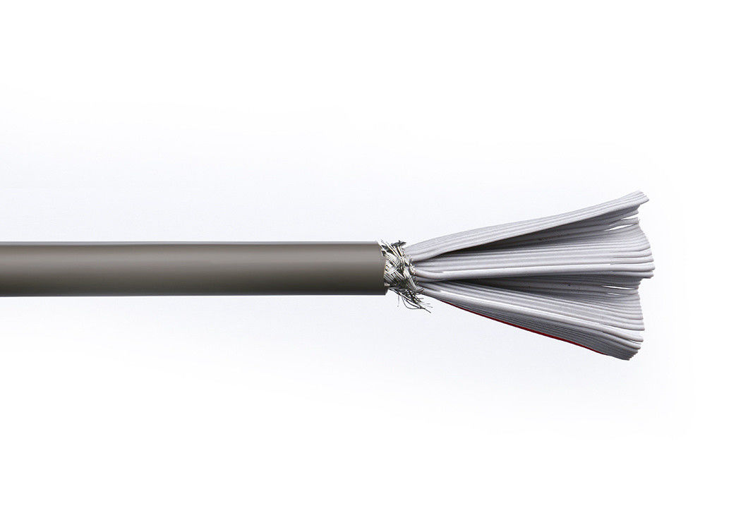 Elektroflexibles, PVC-isoliertes Flachkabel mit geballtem Kupferelektrogerät UL-zertifiziertes Draht Niederspannungsflachkabel