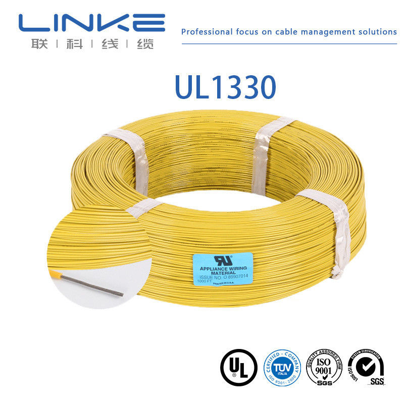 10-30AWG Zinnstahl Kupferdraht Kern FEP Isolierung UL1330 Stromdraht Elektro-Kabel Hochtemperatur