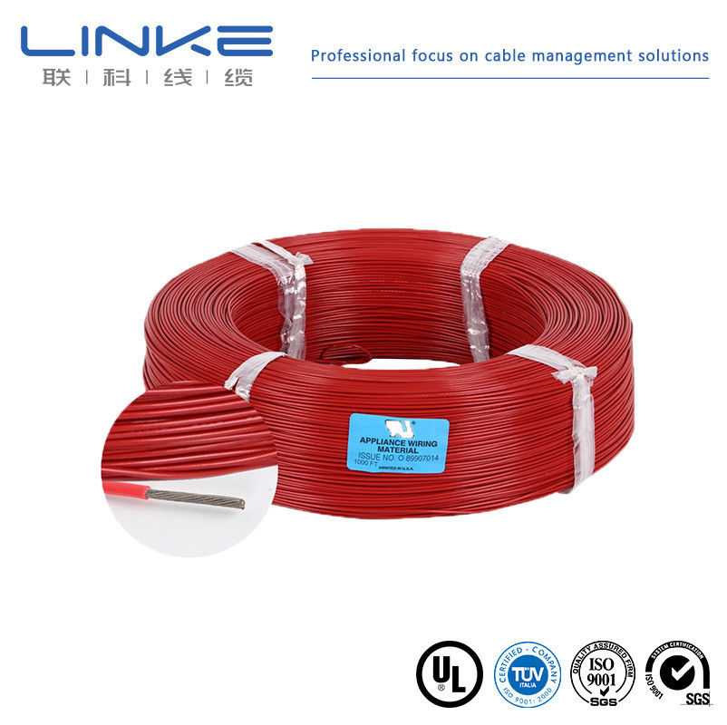 10-30AWG Zinnstahl Kupferdraht Kern FEP Isolierung UL1330 Stromdraht Elektro-Kabel Hochtemperatur