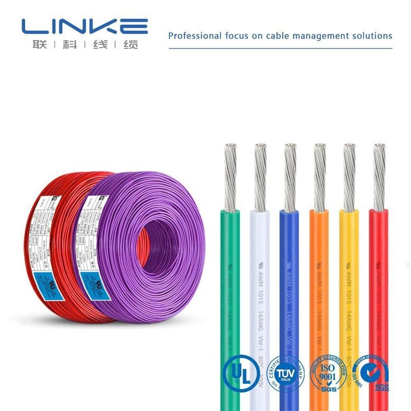 FEP Isolierung UL1577 Kabel für Beleuchtungsanlagen und Haushaltsgeräte PVC-isolierter Kupferkernkabel