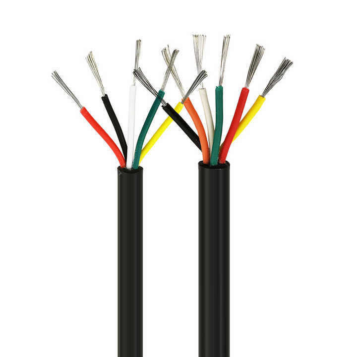 20AWG UL2464 Mehrkern-Elektrodraht 2-Kern-PVC-Flexible USB-Datenkabel Roll-USB-Kabel Erste Zahlung Nenntemperatur -60 ± 200C