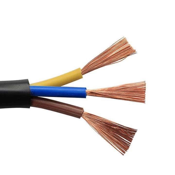 Unterirdische PVC-Gummibeschichtung Flexibles 0,5 mm2 elektrisches Kabel für eine reibungslose Leistung