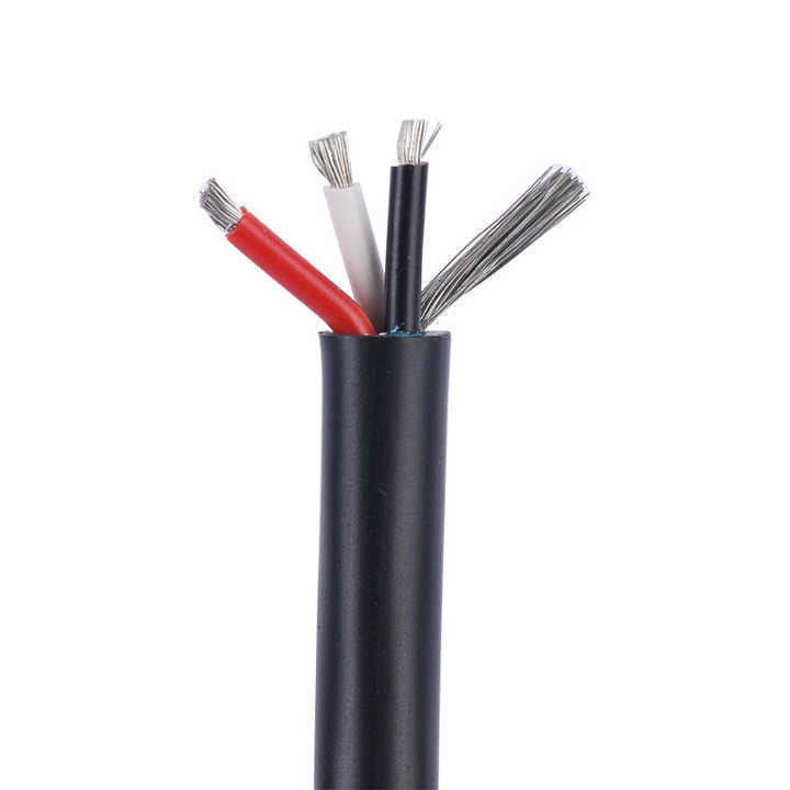 Unterirdische PVC-Gummibeschichtung Flexibles 0,5 mm2 elektrisches Kabel für eine reibungslose Leistung