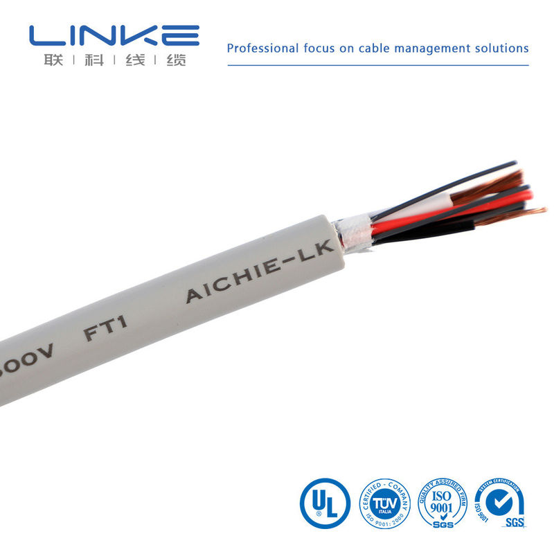 Isolierter Kupferdraht UL 2587 abgeschirmtes PVC-Kabel flexibler Strang-Leiter-Motor