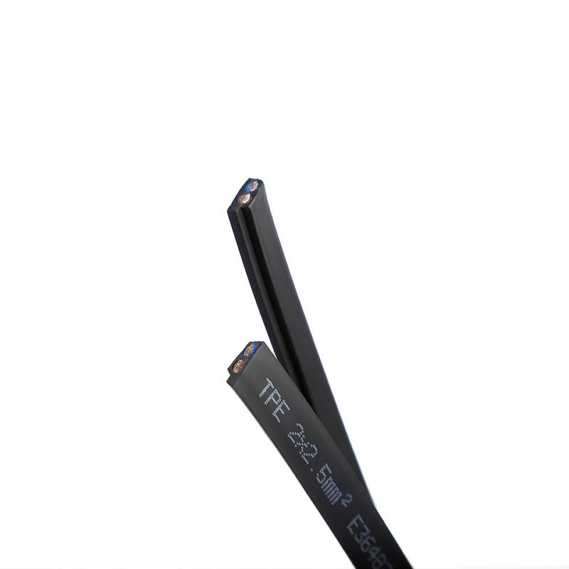 PVC-Mantel verzinnt Kupferkern 300V Nennspannung Flachkabel für Automobil- und Industrieanwendungen