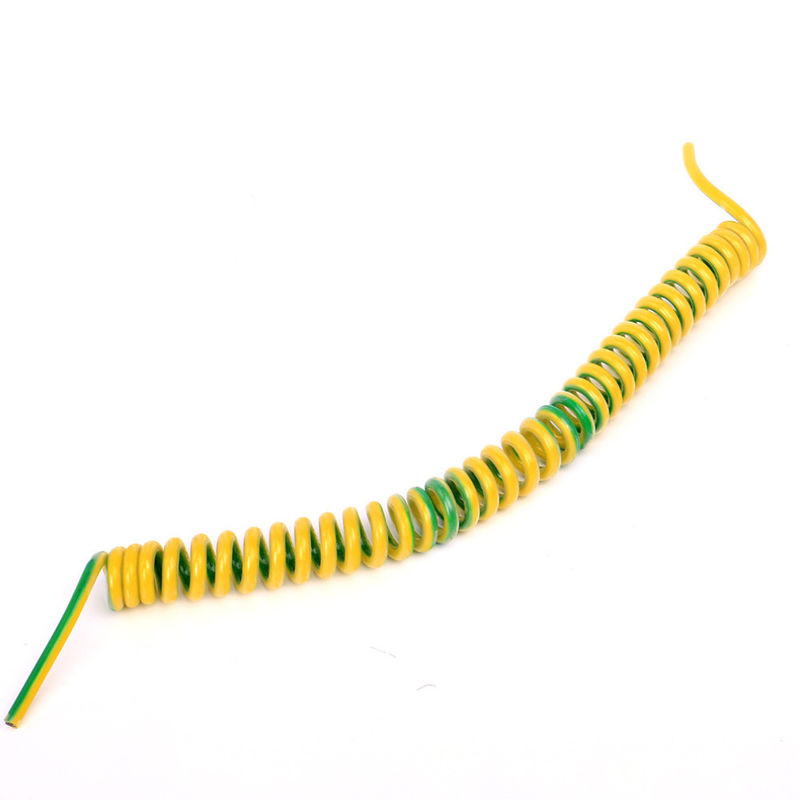 PUR Silikon-Niedrigspannungskabel Spiral Coiled CCC-zertifiziert für Roboter