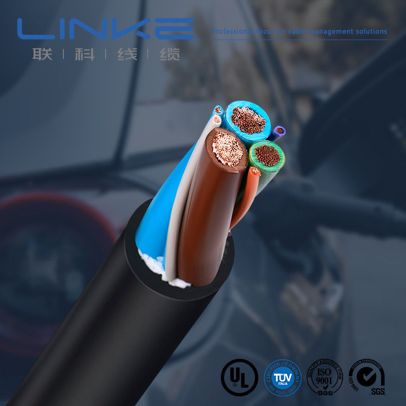 600V 16A Kupferkern-EV-Ladekabel AC-EV-Leitung für Schnellladung
