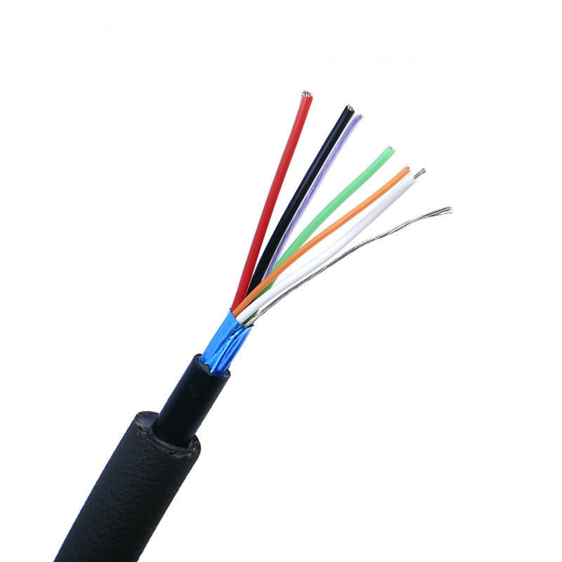 angepasstes Multicore-Floating-Kabel mit wasserdichtem Auftrieb und eingelagertem Kupferleiter für Unterwasser-ROV-Tether