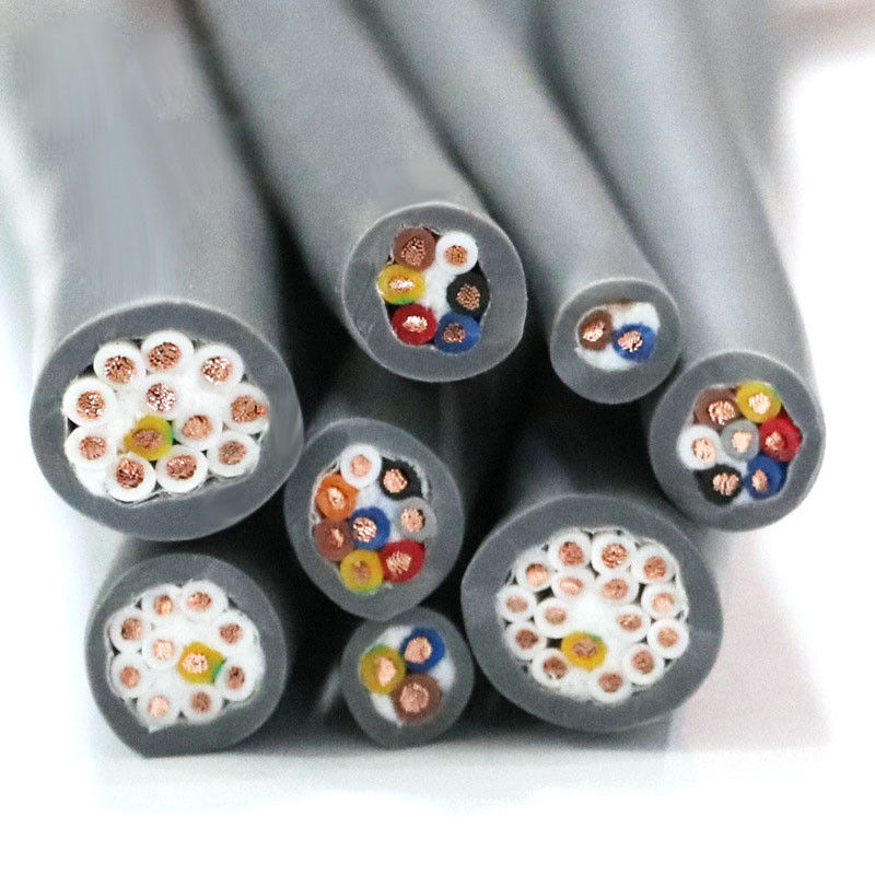 Isoliertes Runddrahtmaterial 4 Kern unterirdisches gepanzertes Stromkabel Teflon-Hochtemperaturdraht