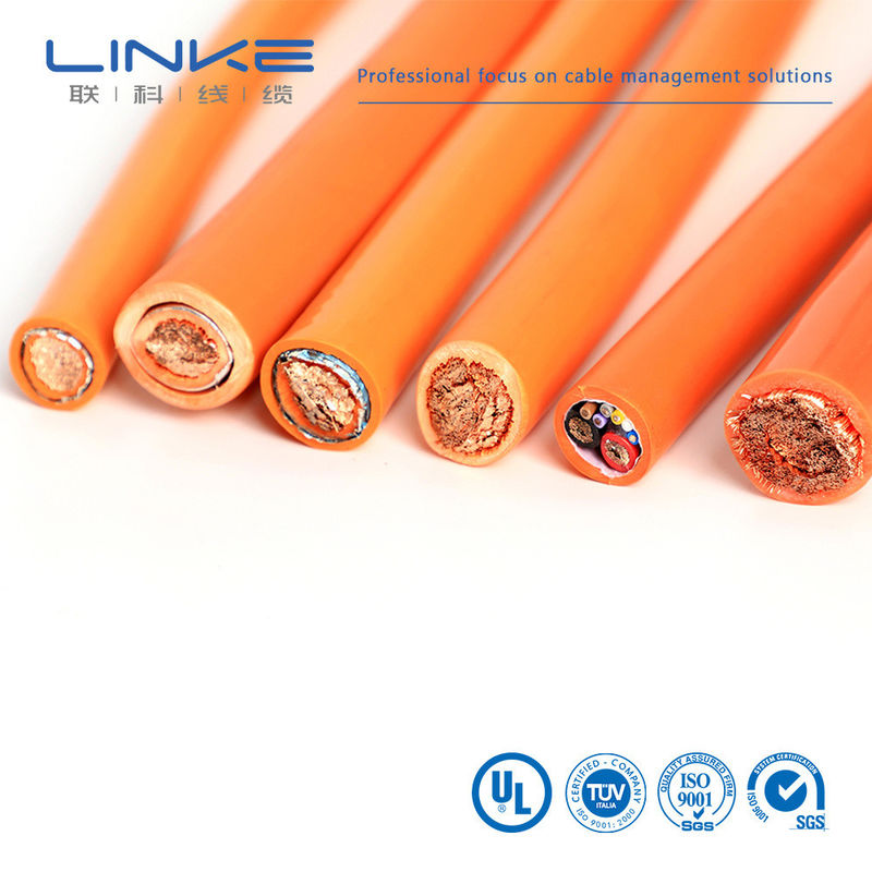 Hochspannungs-Energiespeicherleitung Isoliertes XLPE-Kabel mit PVC-Schichtmaterial EV-Ladekabel