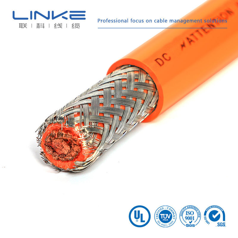 Hochspannungs-Energiespeicherleitung Isoliertes XLPE-Kabel mit PVC-Schichtmaterial EV-Ladekabel