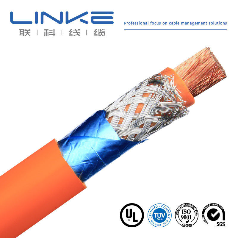 Hochflexibles reines Kupfer-EV-Kabel, 10/16/25/35/50/70 Quadratmm Einzelkern-Hochspannung-EV-Batterie-Kabel