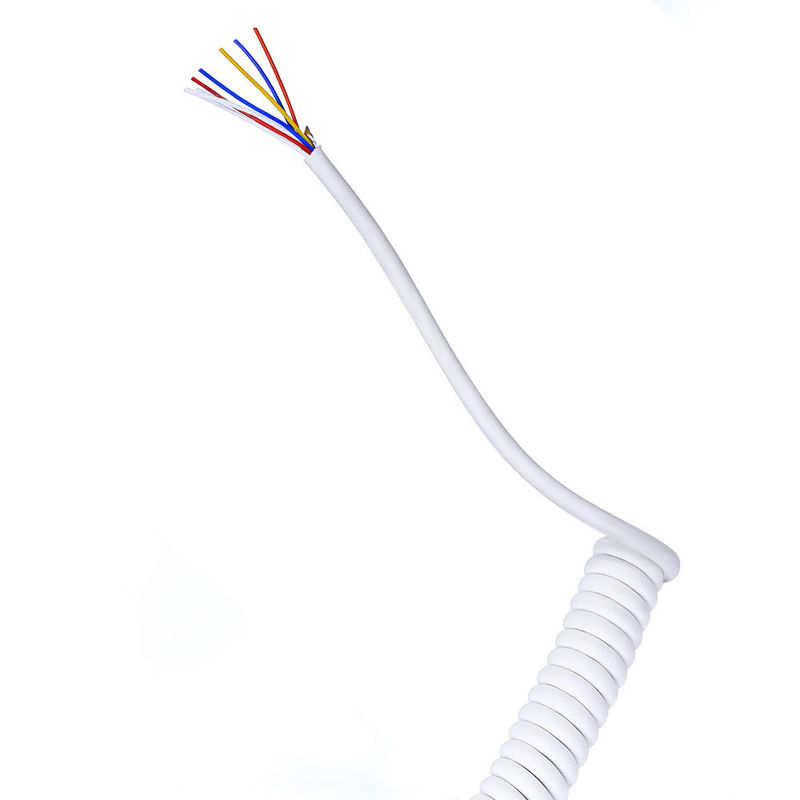 Niedrig- und Mittelspannungskabel PVC Isolierter Zinndraht Feder elektrisches Spiralkabel