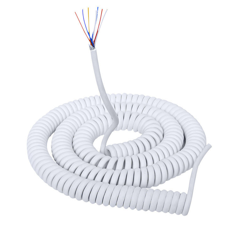 Niedrig- und Mittelspannungskabel PVC Isolierter Zinndraht Feder elektrisches Spiralkabel